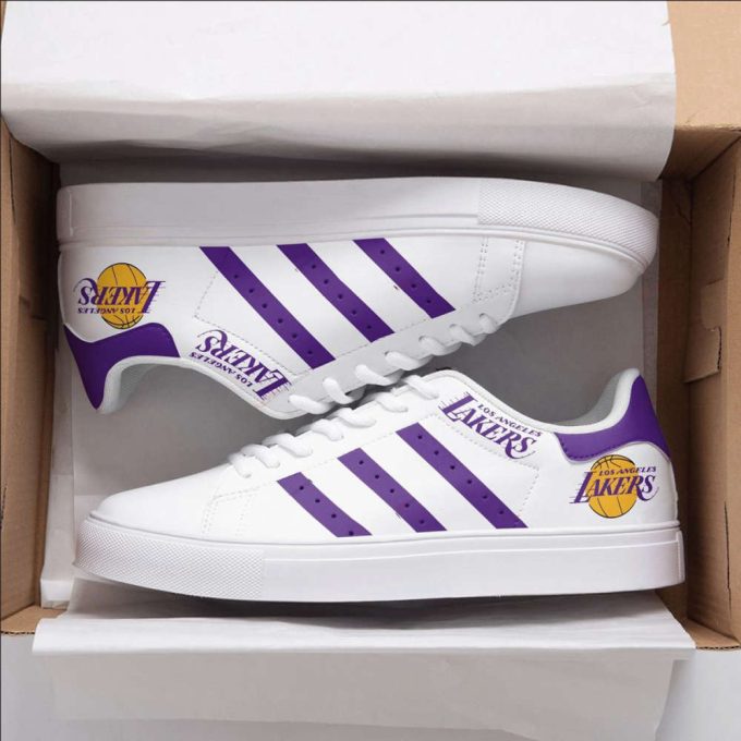 Los Angeles Lakers Skate Shoes For Men Women Fans Gift 2