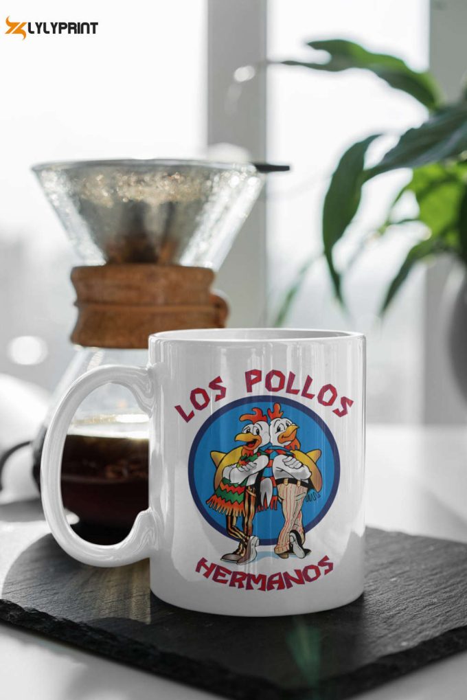 Los Pollos Hermanos Mug Tv Show Mug Abq Mug Gift For Him Gift For Her Heisenberg Mug Gus Gustavo 11&Amp;Quot; Ceramic Mug Gift 1