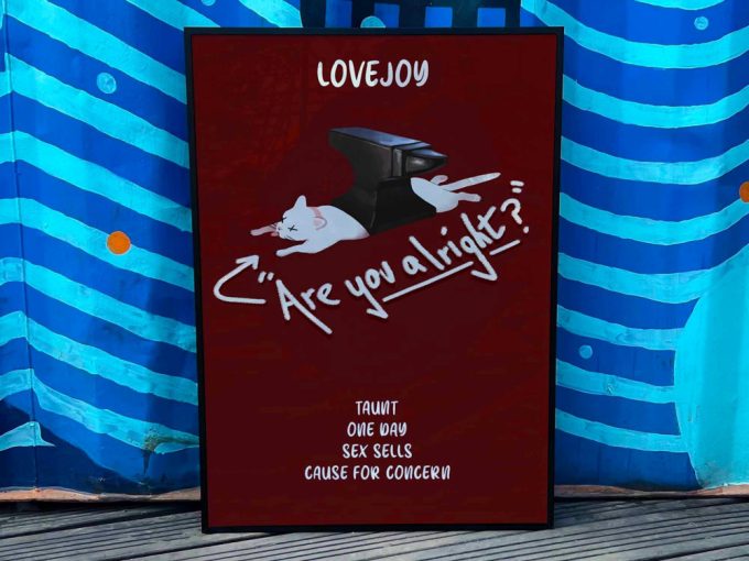 Lovejoy &Quot;Are You Alright&Quot; Album Cover Poster #Fac 2