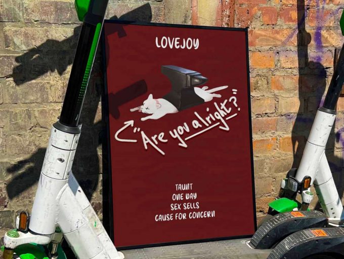 Lovejoy &Quot;Are You Alright&Quot; Album Cover Poster #Fac 3