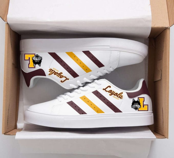 Loyola Chicago Ramblers 1 Skate Shoes For Men Women Fans Gift 2