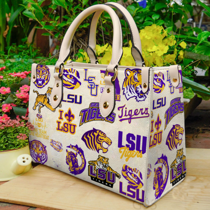 Lsu Tigers Leather Bag For Women Gift 2