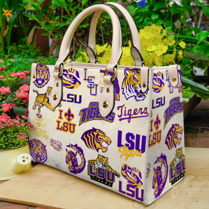 Lsu Tigers Leather Bag For Women Gift 1
