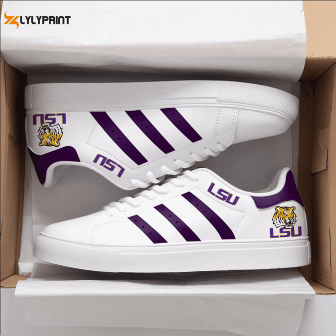 Lsu Tigers Skate Shoes For Men Women Fans Gift 1