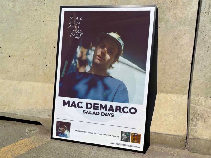 Mac Demarco &Quot;Salad Days&Quot; Album Cover Poster #Fac 2