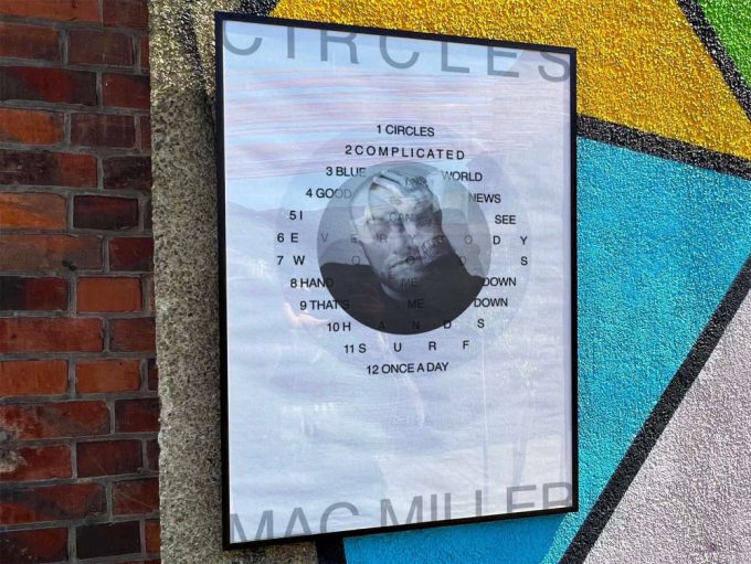 Mac Miller&Quot;S &Quot;Circles&Quot; Album Cover Poster For Home Room Decor 8