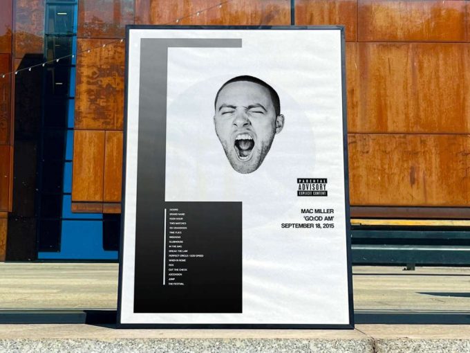 Mac Miller&Quot;S &Quot;Good Am&Quot; Album Cover Poster For Home Room Decor 2