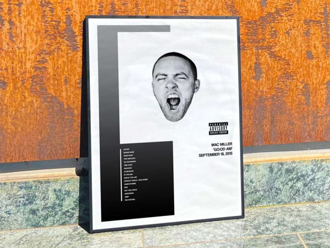 Mac Miller&Quot;S &Quot;Good Am&Quot; Album Cover Poster For Home Room Decor 3