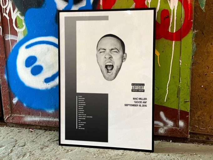 Mac Miller&Quot;S &Quot;Good Am&Quot; Album Cover Poster For Home Room Decor 7