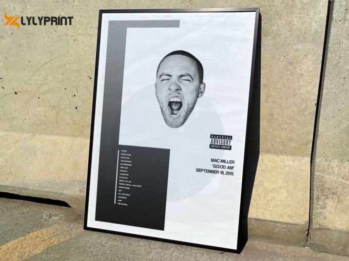 Mac Miller&Amp;Quot;S &Amp;Quot;Good Am&Amp;Quot; Album Cover Poster For Home Room Decor 1