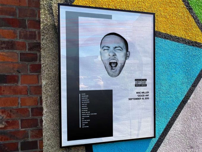 Mac Miller&Quot;S &Quot;Good Am&Quot; Album Cover Poster For Home Room Decor 9