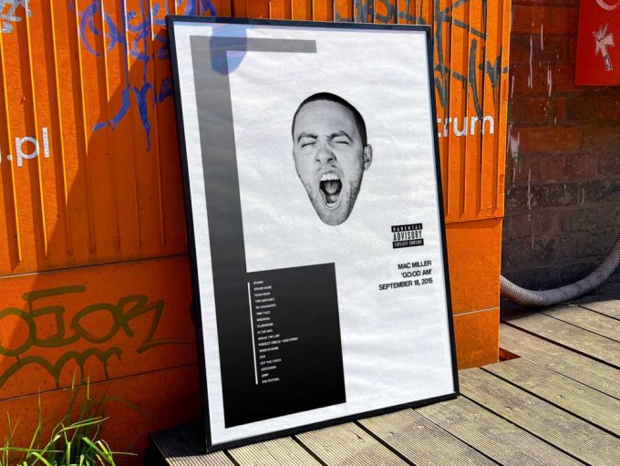 Mac Miller&Quot;S &Quot;Good Am&Quot; Album Cover Poster For Home Room Decor 10