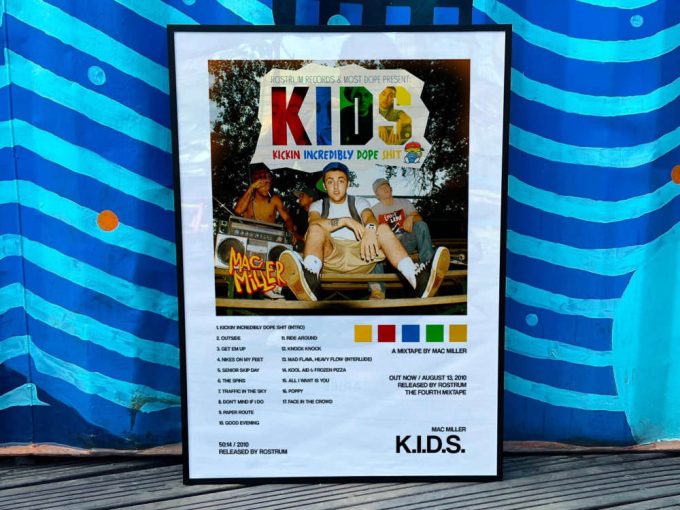 Mac Miller&Quot;S &Quot;Kids&Quot; Album Cover Poster 5
