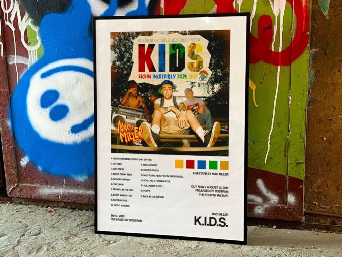 Mac Miller&Quot;S &Quot;Kids&Quot; Album Cover Poster 6