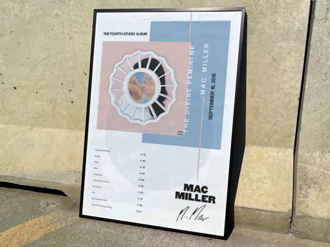 Mac Miller&Quot;S &Quot;The Divine Feminine&Quot; Album Cover Poster For Home Room Decor 6