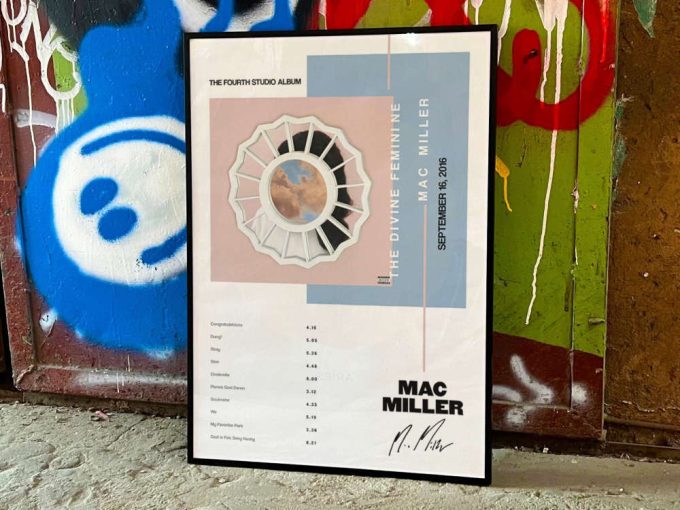 Mac Miller&Quot;S &Quot;The Divine Feminine&Quot; Album Cover Poster For Home Room Decor 8