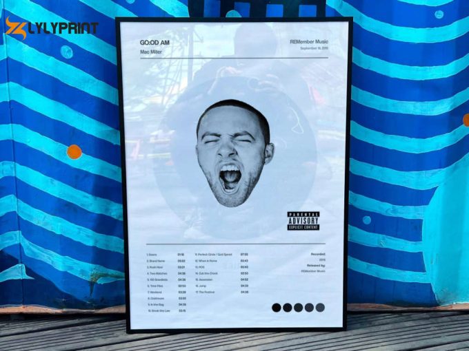 Mac Miller &Amp;Quot;The Divine Feminine&Amp;Quot; Album Cover Poster For Home Room Decor 1