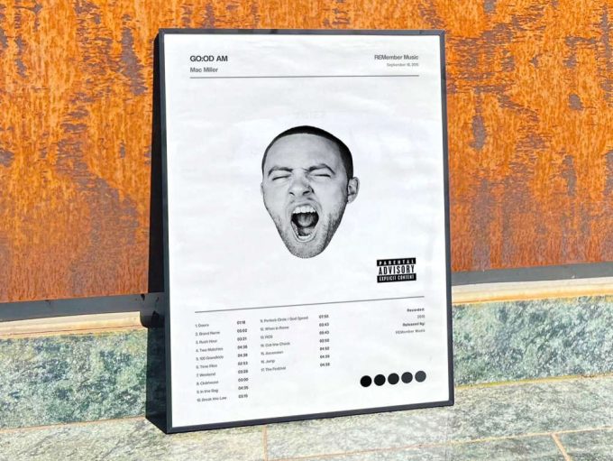 Mac Miller &Quot;The Divine Feminine&Quot; Album Cover Poster For Home Room Decor 9