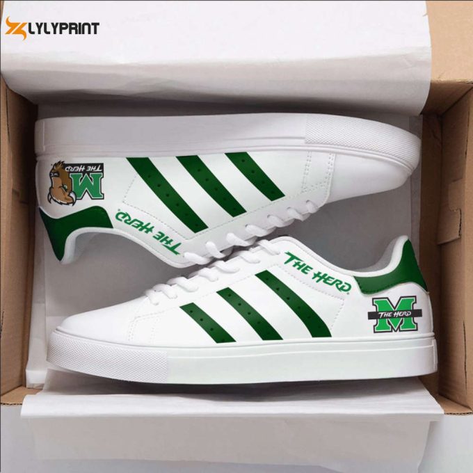 Marshall Thundering Herd Skate Shoes For Men Women Fans Gift 1