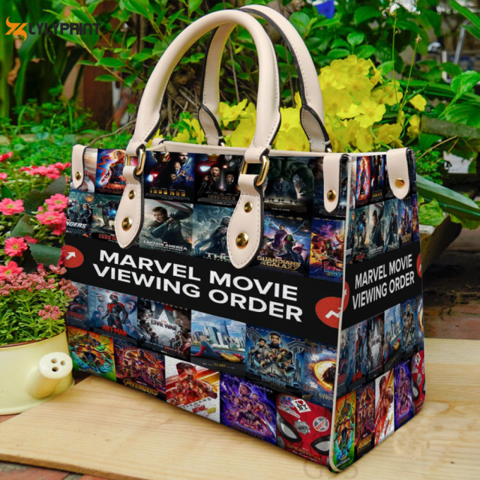 Marvel 3 Leather Bag For Women Gift 1