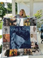 Mary J Blige 1 Quilt Blanket For Fans Home Decor Gift