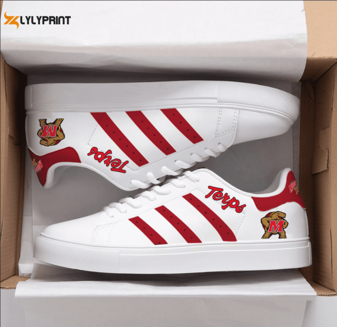 Maryland Terrapins 1 Skate Shoes For Men Women Fans Gift 1