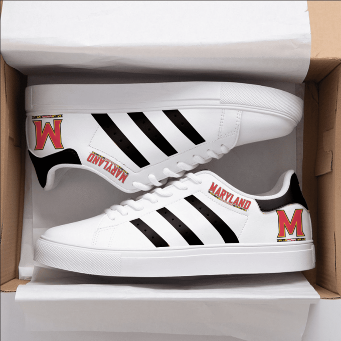 Maryland Terrapins Skate Shoes For Men Women Fans Gift 2