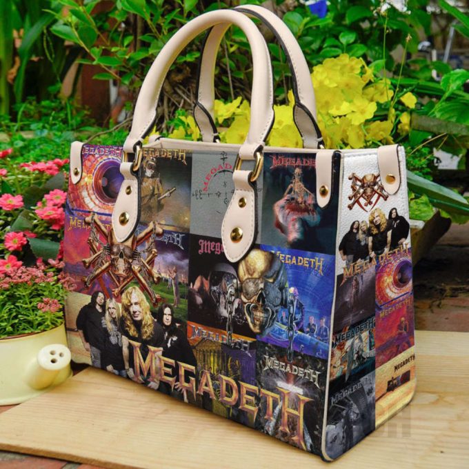 Megadeth Leather Handbag Gift For Women 2