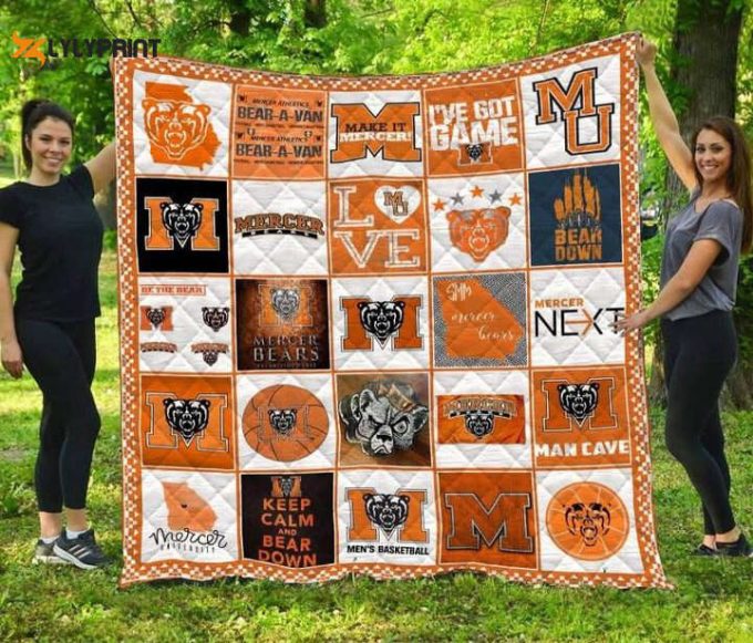 Mercer Bears Quilt Blanket For Fans Home Decor Gift 1