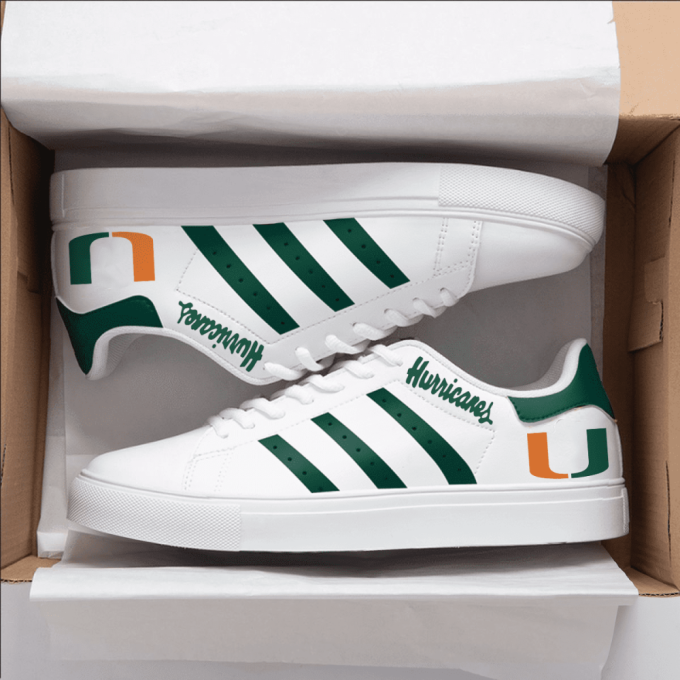 Miami Hurricanes 1I Skate Shoes For Men Women Fans Gift 3