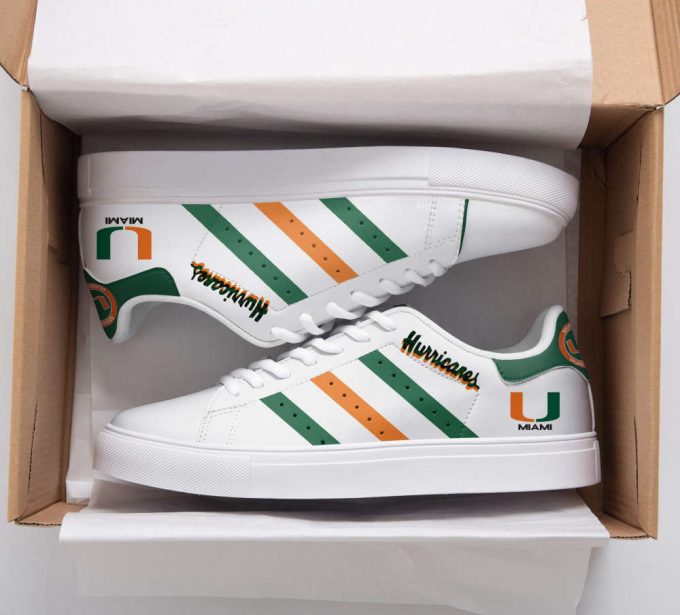 Miami Hurricanes 6 Skate Shoes For Men Women Fans Gift 2