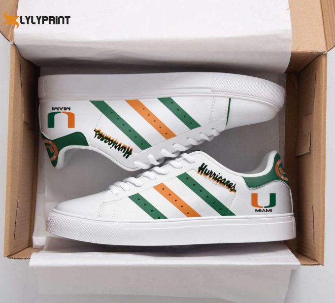 Miami Hurricanes 6 Skate Shoes For Men Women Fans Gift 1