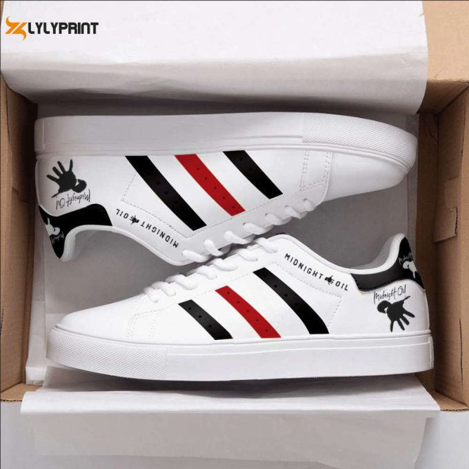 Midnight Oil Skate Shoes For Men Women Fans Gift 1