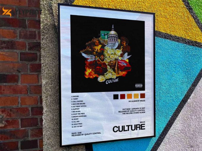 Migos &Amp;Quot;Culture&Amp;Quot; Album Cover Poster #2 1