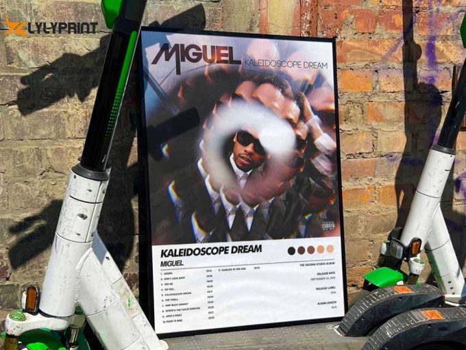 Miguel &Amp;Quot;Kaleidoscope Dream&Amp;Quot; Album Cover Poster #6 1