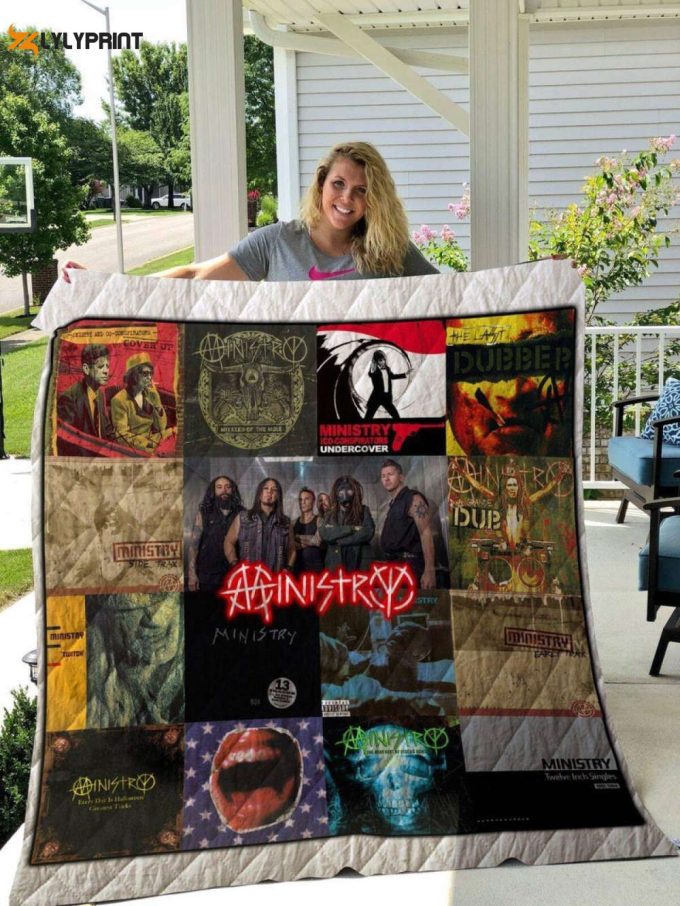 Ministry Compilation Albums 3D Customized Quilt Blanket For Fans Home Decor Gift 1