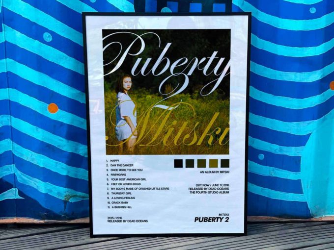 Mitski &Quot;Puberty 2&Quot; Album Cover Poster #2 3