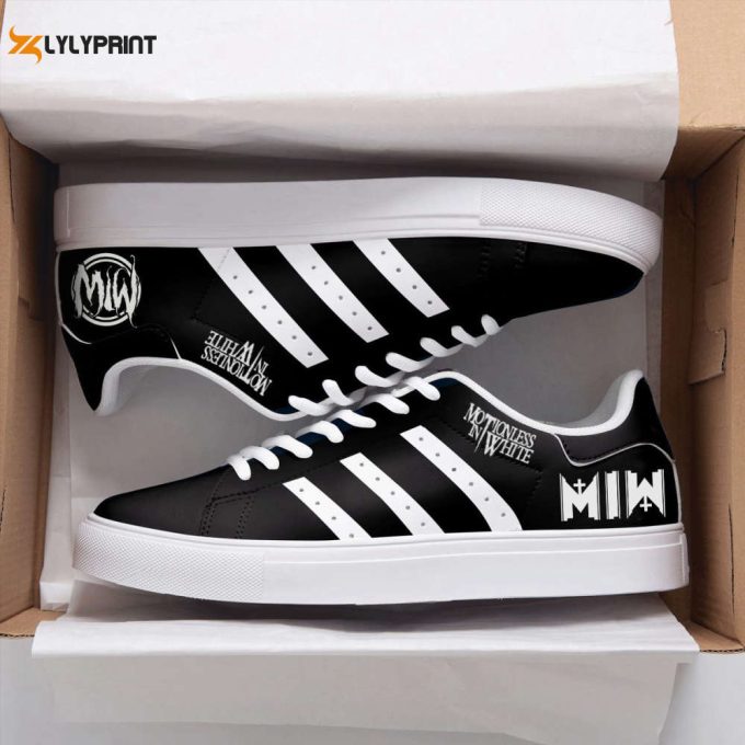 Motionless In White Skate Shoes For Men Women Fans Gift 1