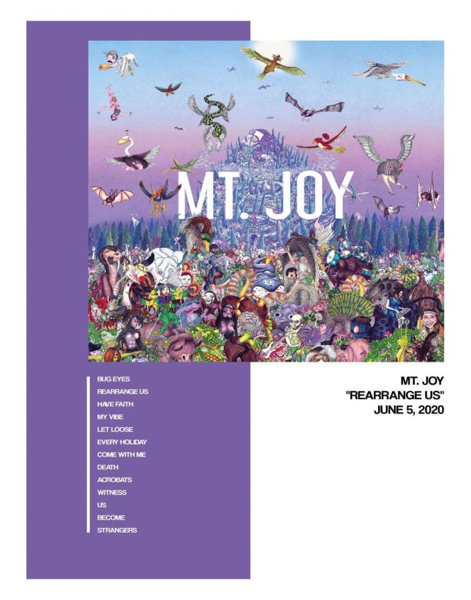 Mt Joy &Quot;Rearrange Us&Quot; Album Cover Poster #1 2