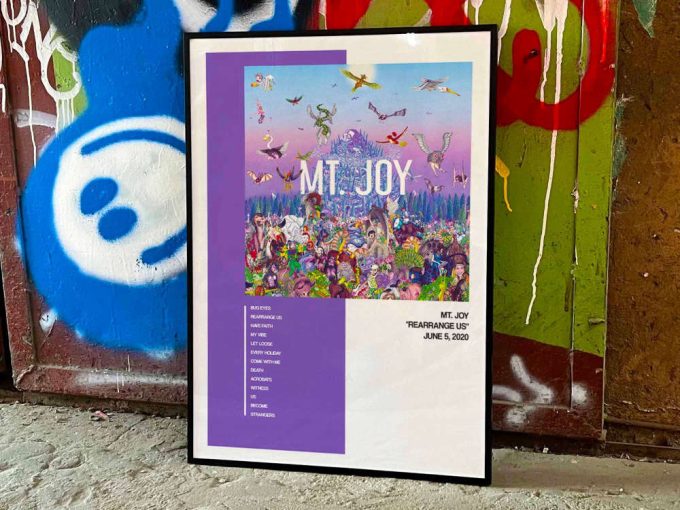Mt Joy &Quot;Rearrange Us&Quot; Album Cover Poster #1 3