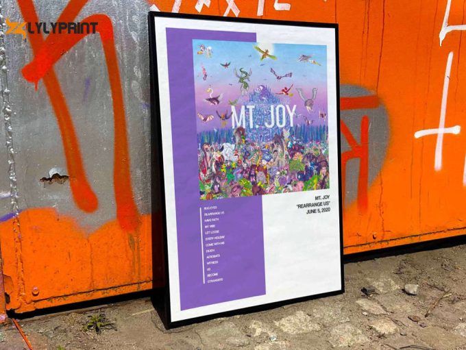 Mt Joy &Amp;Quot;Rearrange Us&Amp;Quot; Album Cover Poster #1 1