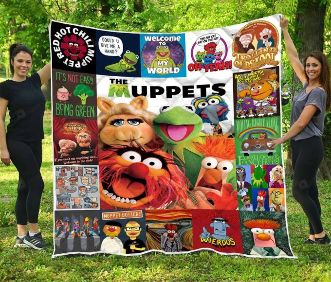 Muppet Quilt Blanket For Fans Home Decor Gift 3