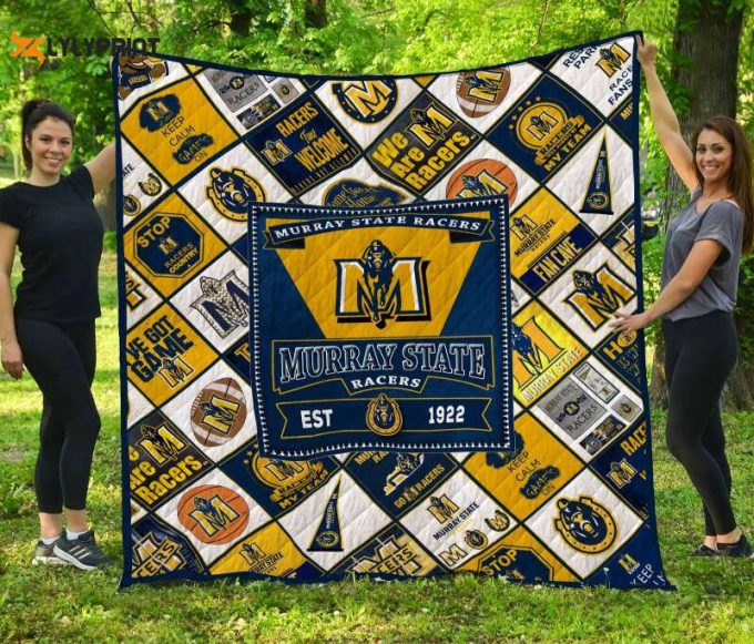 Murray State Racers 3D Customized Quilt Blanket For Fans Home Decor Gift 1