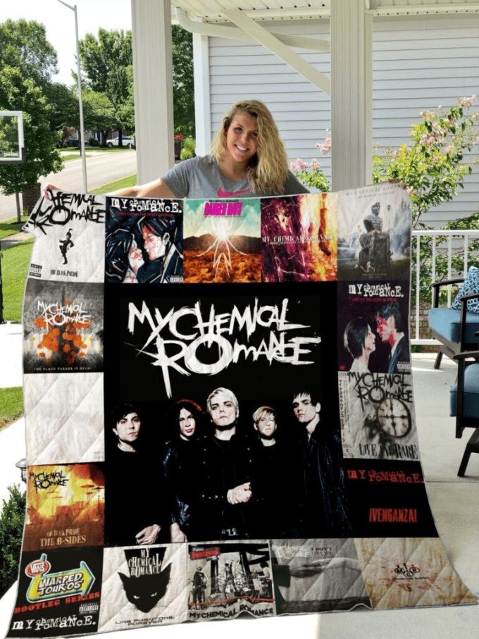 My Chemical Romance Quilt Blanket For Fans Home Decor Gift 2