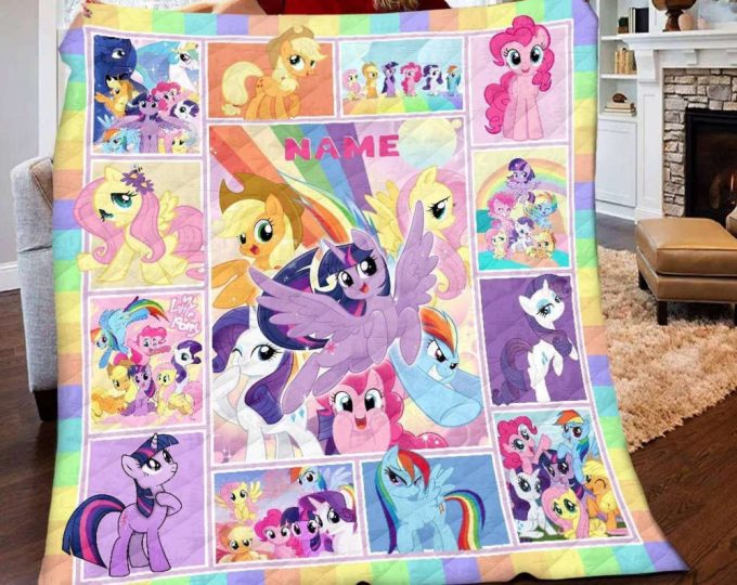 My Little Pony Quilt Blanket For Fans Home Decor Gift 2