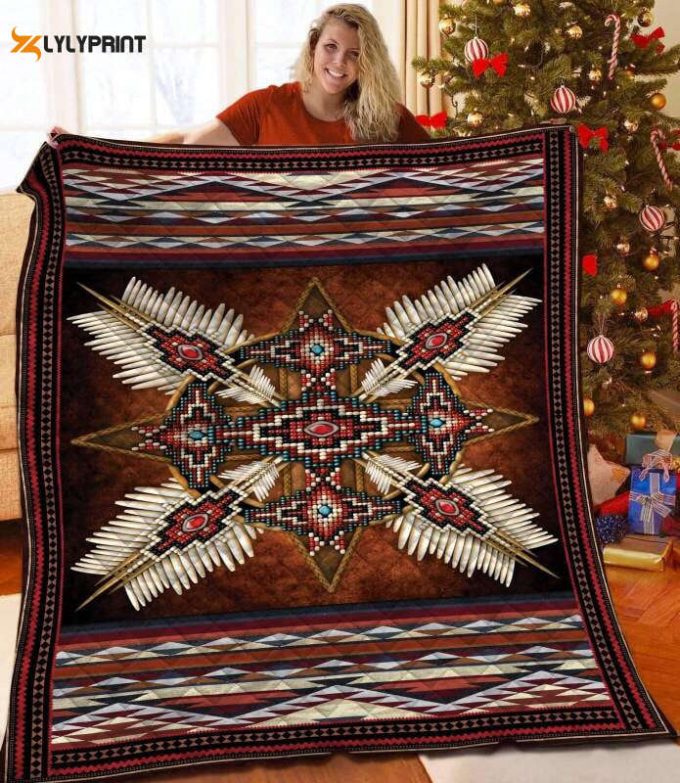 Native American 3D Customized Quilt 1