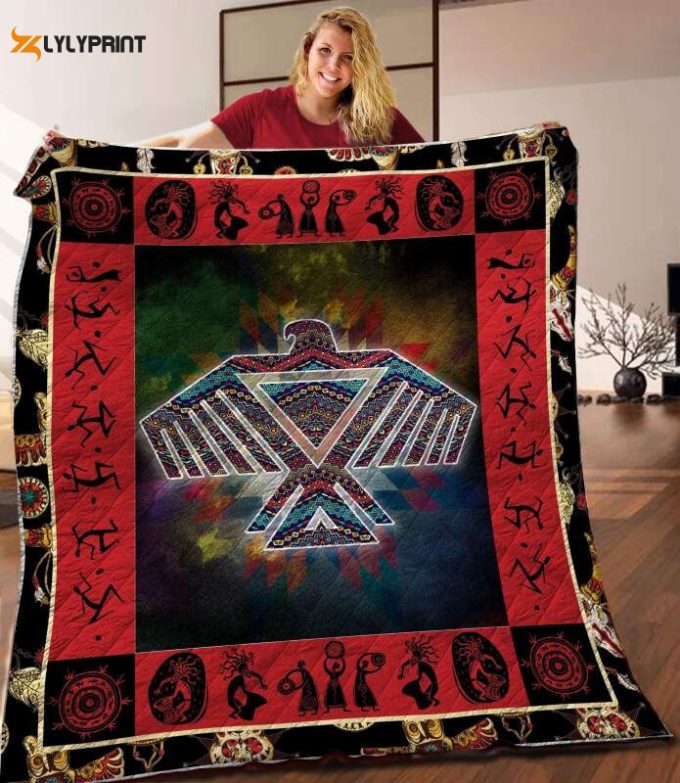 Native American 3D Customized Quilt 1
