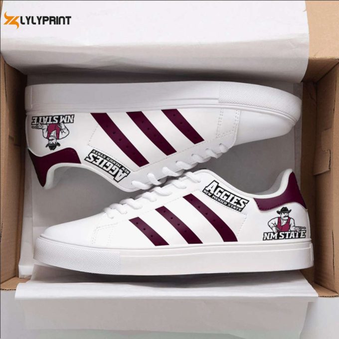 New Mexico State Aggies 3 Skate Shoes For Men Women Fans Gift 1