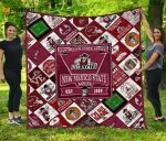 New Mexico State Aggies Quilt Blanket For Fans Home Decor Gift