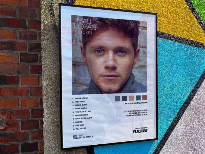 Niall Horan &Quot;Flicker&Quot; Album Cover Poster #2 3